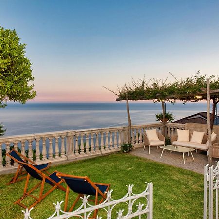 Villa Belvedere Amodeo - Terrace, Seaview, Wifi Conca dei Marini Ngoại thất bức ảnh