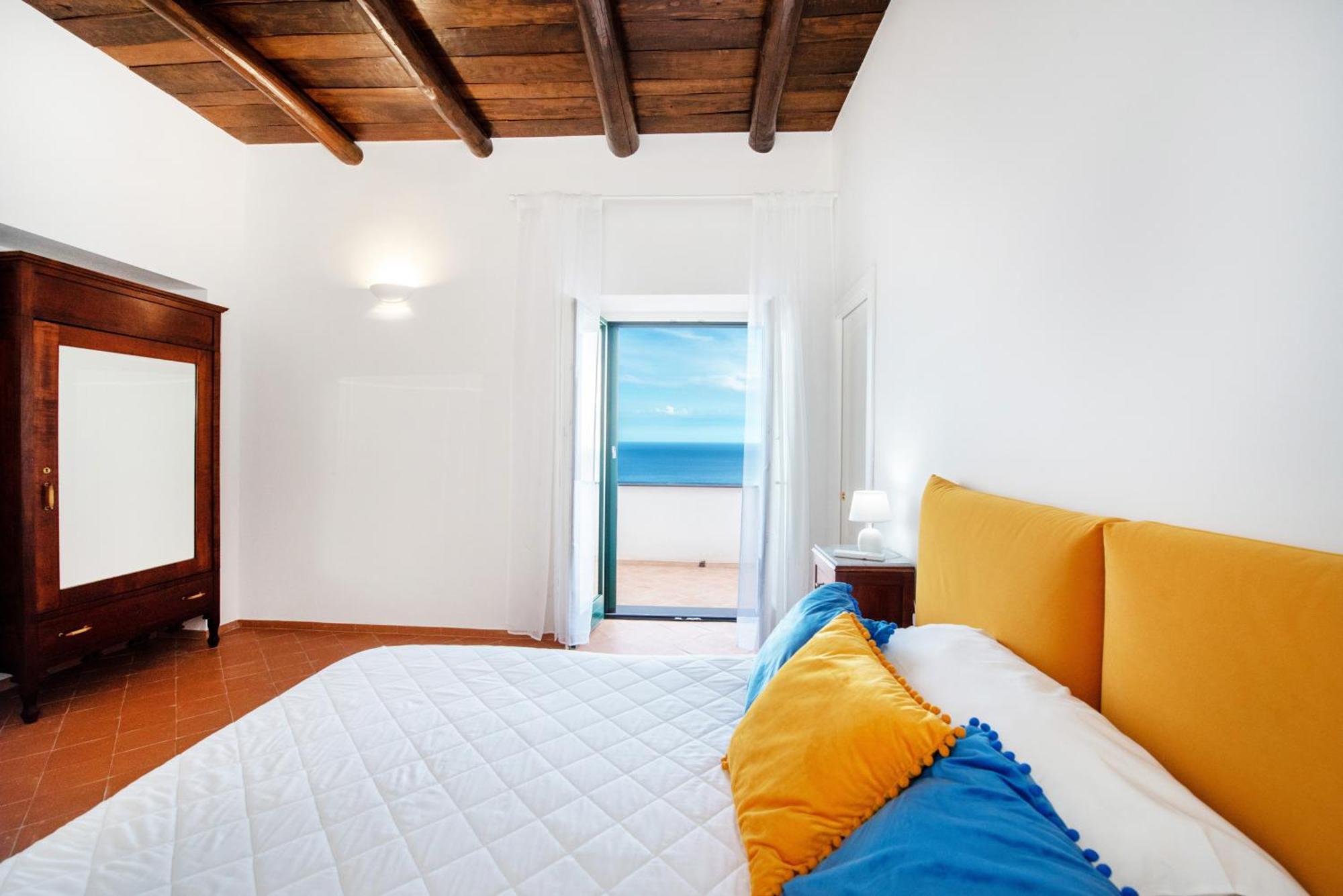 Villa Belvedere Amodeo - Terrace, Seaview, Wifi Conca dei Marini Ngoại thất bức ảnh