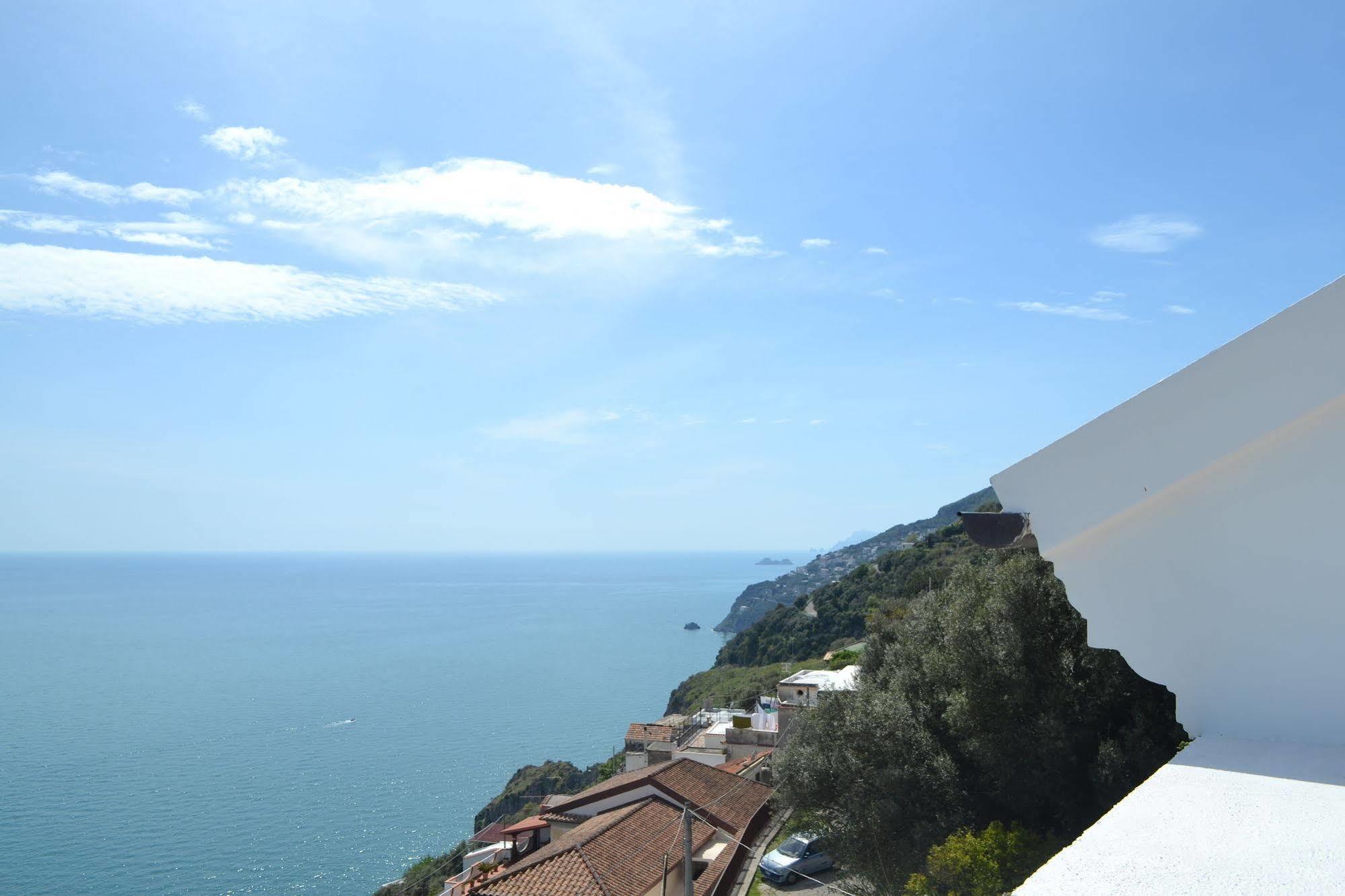 Villa Belvedere Amodeo - Terrace, Seaview, Wifi Conca dei Marini Ngoại thất bức ảnh